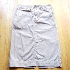 Ralph Lauren khaki skirt